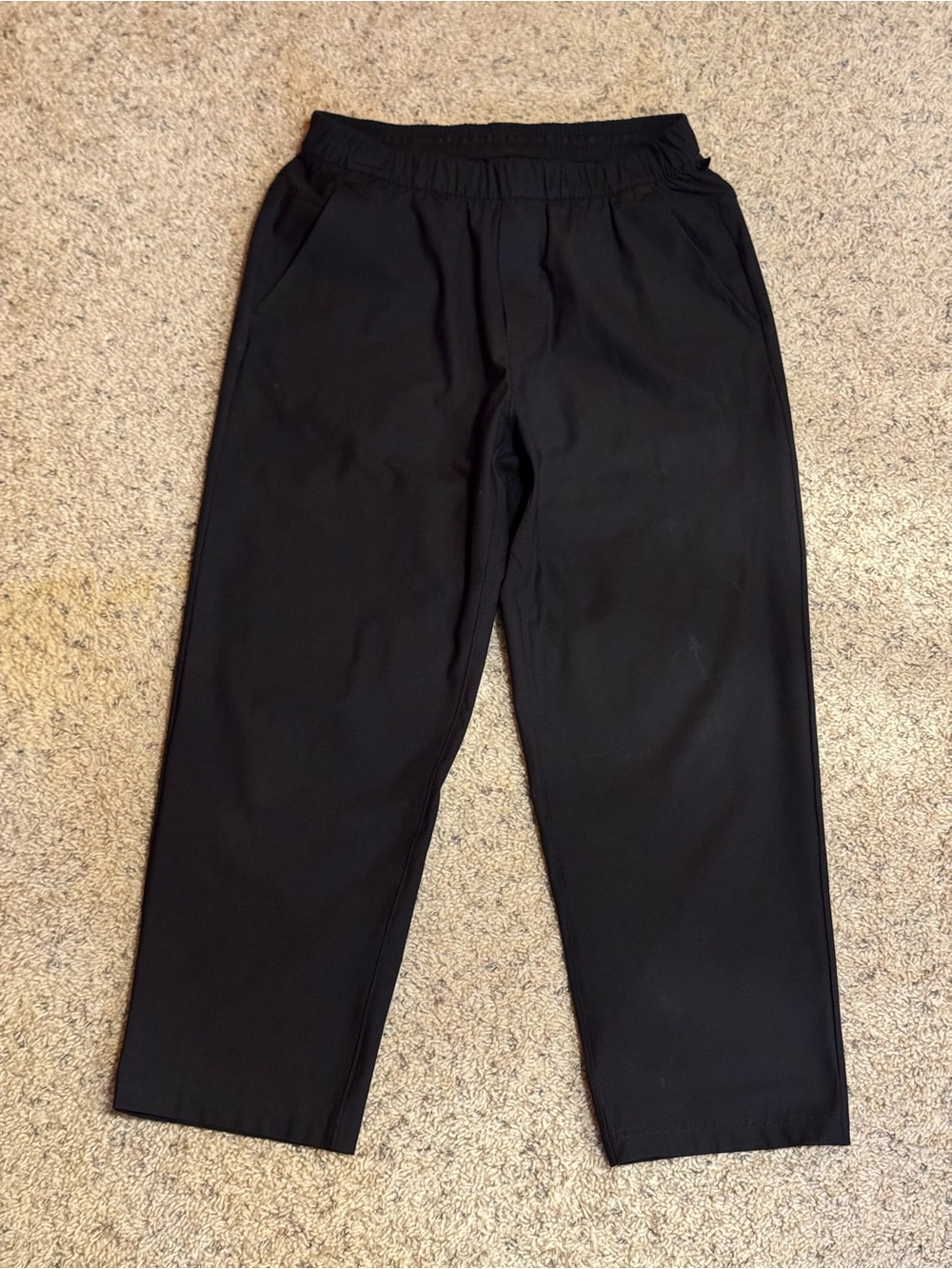 Lululemon Men's Small Black Ripstop Pull On Pants Size Small